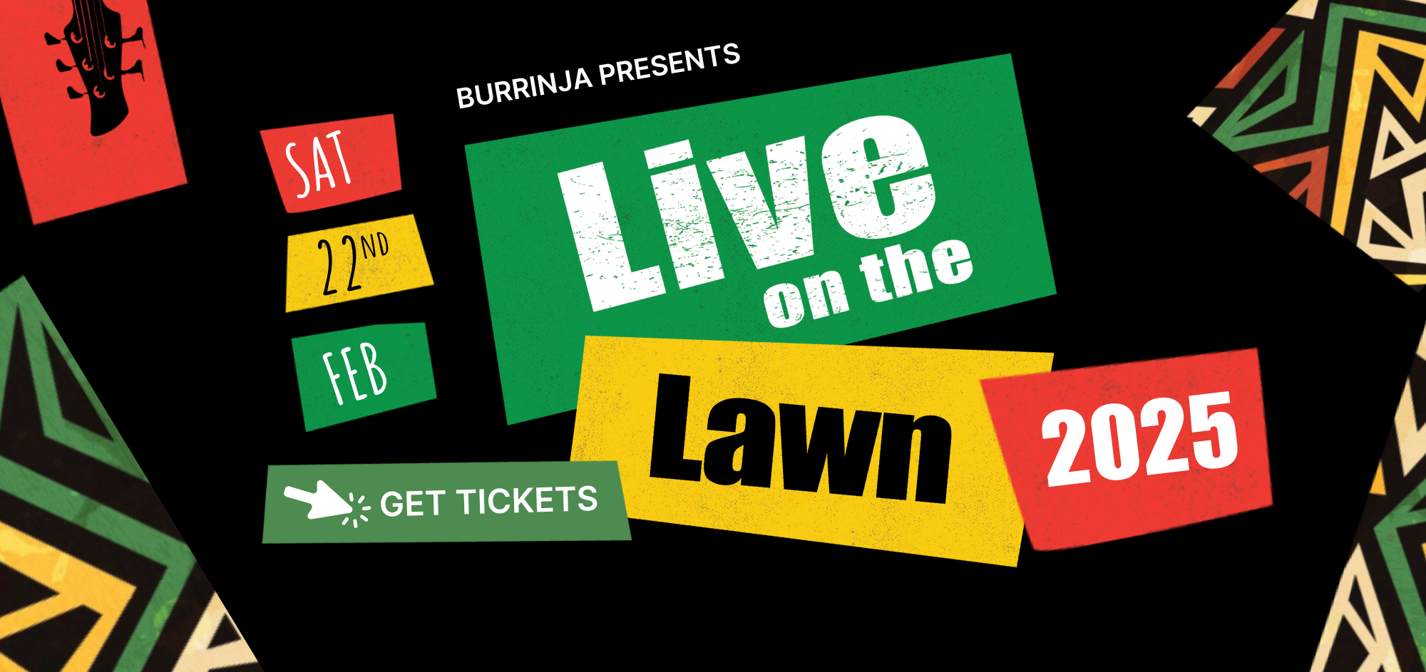 Live on the Lawn 2025 – Saturday 22 February 12pm