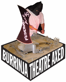 Theatre Axed Logo